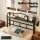 Artiss WAVE Single Metal Bed Frame with Integrated Charging Station USB Type C and AC Outlets Black 190x90cm