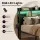 Artiss ZAC Double Metal Bed Frame with RGB LED Lighting Integrated Charging Station USB Type-C Storage Drawers
