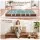 Artiss Folding Kraft Paper Bed Frame with Folding Mattress and Pillow 200x60cm 300kg Capacity for Home
