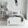 Artiss King Single Bed Frame & S-Shape Shelf Set - Pine Wood, White Finish, Eco-Friendly, Spacious Storage, 216x118x94cm