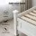 Artiss Rio King Single Bed Frame & Pepe Bedside Table Set - Pine Wood Frame, 2-Drawer Storage, Modern White Finish