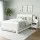 Artiss King Single Trundle Bed Frame & Bedside Table Set - Solid Pine Wood, White Finish, Space-Saving with Storage