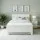 Artiss Elvis Trundle Bed & Pepe Bedside Table Set – Pine Wood Frame, King Single, Space-Saving, Modern Design, White