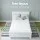 Artiss Elvis Trundle Bed & Pepe Bedside Table Set – Pine Wood Frame, King Single, Space-Saving, Modern Design, White