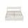 Artiss Aura Double Bed Frame White, 2 Storage Drawers, USB Charging Ports, Sturdy Particleboard, 300kg Capacity