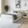 Artiss Aura Single Bed Frame with USB Charging Ports & 2 Drawers, White Particleboard, Includes Bedside Table with Shelf
