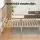 Artiss BRUNO Queen Bed Frame with Rattan Headboard, Solid Pinewood Base, Easy Assembly, Fits Australian Mattresses