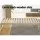 Artiss Bruno Single Bed Frame - Solid Pinewood Base, Timber Platform with Reinforced Slats, Fits Standard AU Mattress