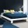 Artiss Bed Frame Double Size, Pine Wood, White, 197x145cm, Stylish Durable Design with Extra Storage Space