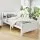 Artiss King Single Wooden Bed Frame - Solid Pine, White, Eco-Friendly, Reinforced Support, Fits Australian Mattress