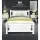 Artiss King Single Wooden Bed Frame - Solid Pine, White, Eco-Friendly, Reinforced Support, Fits Australian Mattress