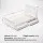 Artiss King Single Wooden Bed Frame Pine Timber with 2 Storage Drawers, Headboard Shelves, White, Kids/Adults