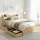 Artiss Aura King Single Bed Frame Natural with Headboard 2 Drawers USB Ports Platform Storage Base 224x111cm