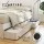 Artiss Aura Single Bed Frame with Storage Drawers & USB Charging Ports, White, Durable Particleboard & Plywood Slats