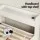 Artiss Aura Single Bed Frame with Storage Drawers & USB Charging Ports, White, Durable Particleboard & Plywood Slats