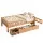 Artiss Montessori Single Bed Frame with 3 Storage Drawers, Shelf and Safety Fence for Toddlers Natural