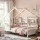 Artiss Kids Single House Bed Frame with Storage and 14-Slat Montessori Design White
