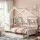 Artiss Kids Single House Bed Frame Solid Wood White, Montessori Design with 3 Bookcase Storage, 2 Drawers, Easy Assembly