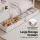 Artiss Kids Single House Bed Frame Solid Wood White, Montessori Design with 3 Bookcase Storage, 2 Drawers, Easy Assembly