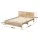 Artiss Queen Size Bed Frame - Elegant Acacia Wood, Modern Design, Silent, Sturdy, No Box Spring Needed, Easy Assembly