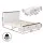 Artiss Double Wooden Bed Frame with 2 Storage Drawers, 108cm High Headboard and 300kg Support White