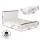 Artiss Queen Wooden Bed Frame with 2 Storage Drawers Platform Bed with 108cm Headboard 14 Slats White