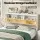 Artiss Conqueror Queen Bed Frame White Solid Pine Headboard Storage Hinged Shelf Plywood Slats Reinforced