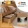 Artiss Double Bed Frame with Storage 4 Drawers USB Type-C Night Light Wooden Platform Natural