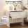 Artiss King Single Bed Frame Set with Bedside Tables USB Charging Beige