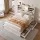 Artiss King Single Bed Frame with Four Drawers, USB, Type-C, Night Light and Bookcase Headboard White