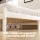 Artiss Sofie Queen Bed Frame Solid Pine Wooden Platform with 2 Trundle Drawers White Plywood Slats Headboard