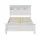 Artiss Double Bed Frame Wooden Pine with 3 Storage Shelves, White, Sturdy Slatted Base, Headboard, Kids/Adults