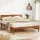 Artiss Queen Size Walnut Bed Frame with Pinewood Construction, Sturdy Slats, Easy Assembly, and Modern Design