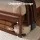 Artiss Witton Queen Wooden Pine Bed Frame with Flat Bed Head and Slatted Base Walnut 300kg Capacity