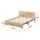 RoomSense Queen 26cm Firm Mattress Bundle with Oatmeal Wooden Bed Frame, Orthopaedic Certified Hypoallergenic Cover