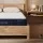 RoomSense Queen 26cm Firm Mattress Bundle with Oatmeal Wooden Bed Frame, Orthopaedic Certified Hypoallergenic Cover