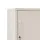 ArtissIn Artiss Bedside Table Metal Cabinet, Cold Rolled Steel, 38x40x69cm, White, Modern Functional Storage Locker
