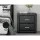Artiss CADEN Black Bedside Table Set of 2 - Modern PVC Leather, 2 Drawers, MDF Frame, 48.5x40x50cm, Stylish Aluminium