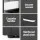 Artiss CADEN Charcoal Bedside Table Set of 2 - Modern Faux Linen, 2 Drawers, 46x40x50cm, MDF Frame, Aluminium Handles