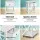 Artiss EMMA White Bedside Tables - 2 Pack, Solid Paulownia Wood, 1 Drawer & Shelf, No Assembly, 40x30x53.5cm