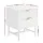 Artiss White Bedside Table with MDF Frame - 2 Drawers, Metal Runners, 43.5x39x55cm - Stylish Bedroom Storage Solution