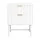 Artiss White Bedside Table with MDF Frame - 2 Drawers, Metal Runners, 43.5x39x55cm - Stylish Bedroom Storage Solution