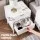 Artiss White Bedside Table with MDF Frame - 2 Drawers, Metal Runners, 43.5x39x55cm - Stylish Bedroom Storage Solution