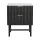 Artiss Bedside Table MDF 43.5x39x55cm Black - 2 Drawers, Stylish Bedroom Storage, Easy Assembly, 1-Year Warranty