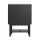 Artiss Bedside Table MDF 43.5x39x55cm Black - 2 Drawers, Stylish Bedroom Storage, Easy Assembly, 1-Year Warranty