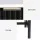 Artiss 2x Bedside Tables with 2 Drawers, Black, 43.5x39x55cm, MDF Frame, Metal Runners, Modern Bedroom Storage