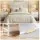 Artiss 2 Pack Bedside Tables with 2 Drawers and Metal Runners, White, 43.5cm x 39cm x 55cm