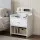 Artiss Bedside Table with Drawer Charging Station 2 AC Outlets USB Type-C White 40cm x 30cm x 58cm