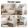 Artiss Bedside Table with Drawer Charging Station 2 AC Outlets USB Type-C White 40cm x 30cm x 58cm