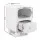 Artiss Bedside Table Storage Cabinet with Drawer and Open Shelf White Pine Legs 30cm x 38cm x 47cm
